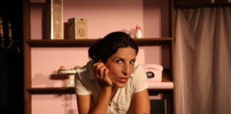 Eine Szene aus "Zartbitter" mit Susan Fararuni. Foto: Theater Nero