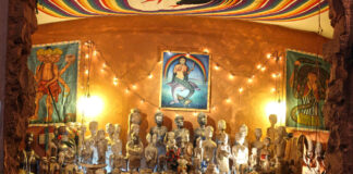 Zu den Glanzstücken des Museums in Essen zählt der „MAMI WATA“ Altar aus Benin. Foto: Henning Christoph