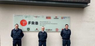 Verstärken die Wehr: Felix Richter, Jens Wellmann und Yannik Heuwing. Foto: FW Ratingen