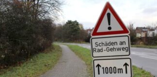 Wege Sanierung Bergische Allee