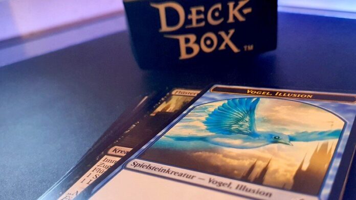 Eine Karte aus "Magic the Gathering". Foto: Volkmann