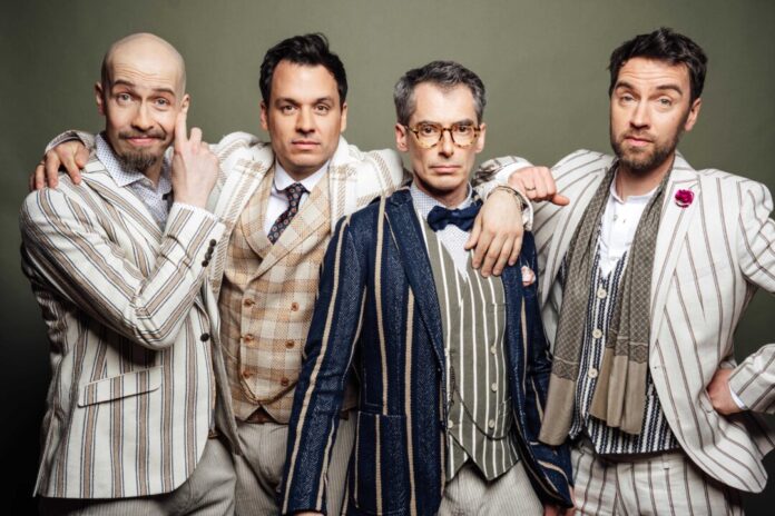 Die a-cappella-Gruppe Maybebop aus Hannover ist am 4. Mai im Stadttheater zu sehen Foto: Sven Sindt