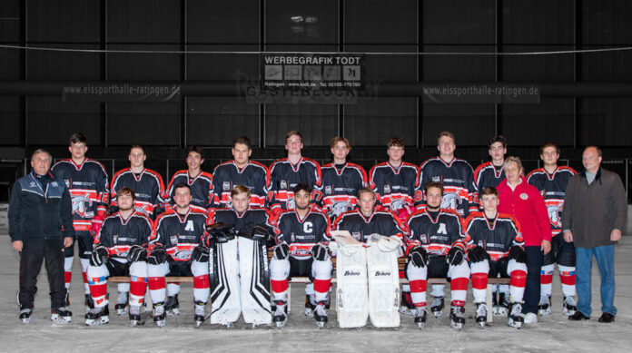 Das U20-Team der Ice Aliens. Foto: Ice Aliens