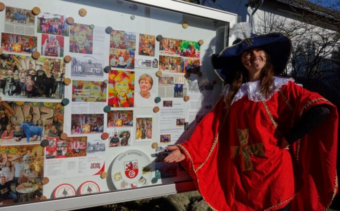Ein bisschen Karneval in Eggerscheidt. Foto: Privat