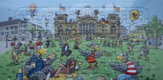 Unter anderem dieses Puzzle lag im Umschlag. Foto: Baaske