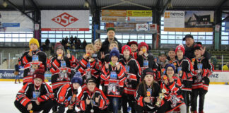 Die Kleinschüler der Ice Aliens gehen mit viel Turniererfahrung in die Sommerpause. Foto: Ice Aliens