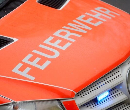 Ein Rettungswagen mit eingeschaltetem Blaulicht. Foto: Volkmann/Symbolbild