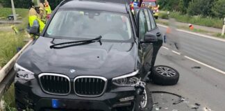 Die Unfallstelle in Ratingen-Homberg. Foto: Polizei