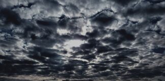 Dunkle Wolken am Himmel. Foto: Volkmann