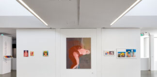 Blick in die Ausstellung mit Werken von Miriam Cahn, Foto Johannes Bendzulla, © Miriam Cahn 2022