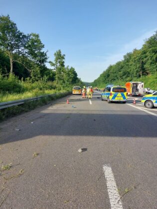 Unfall A44 Velbert