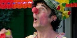 Clown Willy in Aktion. Foto: privat