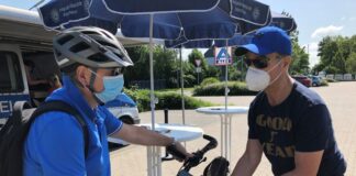 Die Polizei kodiert wieder Fahrräder. Foto: Polizei