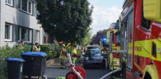 Die Wehr war in Ratingen-Mitte im Einsatz. Foto: FW Ratingen