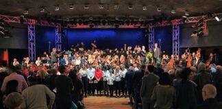 In der Stadthalle findet das Konzert der Musikschule statt. Foto: Stadt Ratingen/Archiv