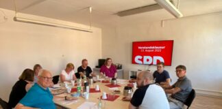 Am Samstag hatte sich der SPD-Vorstand im WIR-Haus getroffen. Foto: SPD