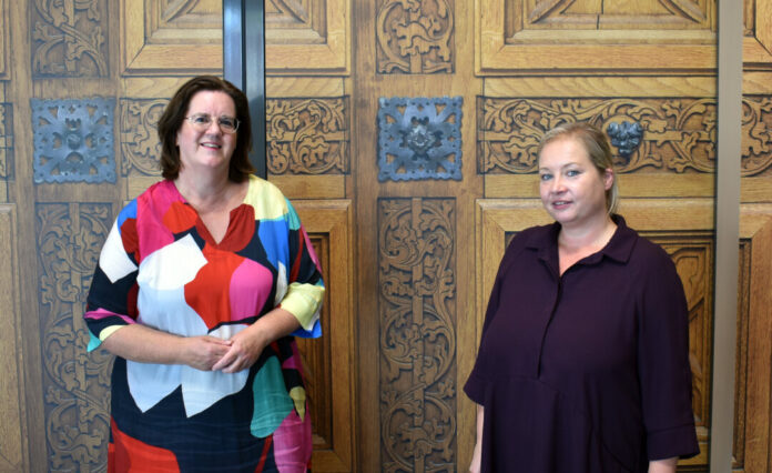 Kerstin Griese MdB, Museumsleiterin Dr. Yvonne Gönster. Foto: Büro Griese