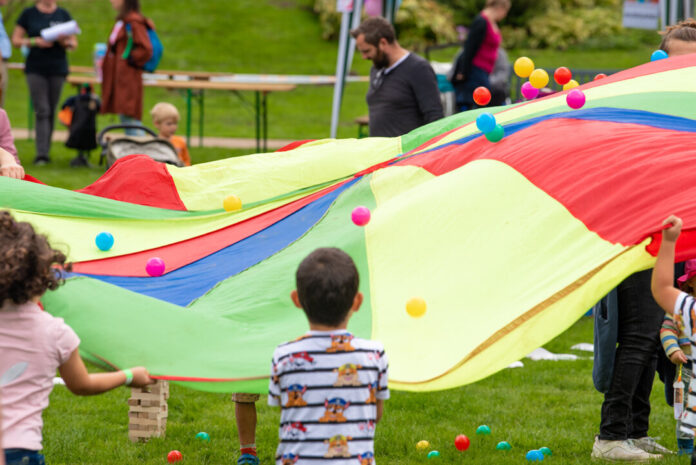 Für Kinder gibt es ein buntes Programm mit Spielmöglichkeiten. Foto: Stadt Ratingen