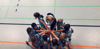 Frauen in den Trainingsbetrieb integriert. Foto: Capitol Bascats Düsseldorf