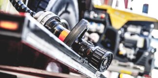 Ein Löschrohr der Feuerwehr. Foto: Feuerwehr Velbert/Symbolfoto