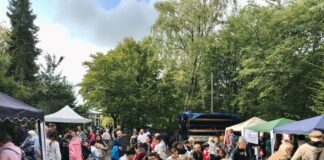 Das Stadtteilfest Birth/Losenburg lockte viele Gäste an. Foto: SKFM Velbert/Heiligenhaus
