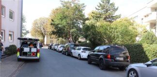 Auf der Brückstraße kam es am Montagvormittag zu einer Verkehrsunfallflucht. Foto: Polizei