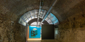 Der Zeittunnel am Hammerstein in Wülfrath. Foto: Zeittunnel