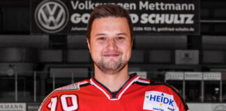 Für Simon Migas ist Schluss mit Eishockey. Foto: Ice Aliens