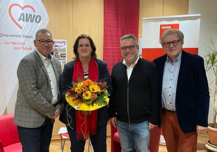 Auf Einladung der Arbeitsgemeinschaft 60plus der SPD Haan und der Arbeiterwohlfahrt besuchte die Bundestagsabgeordnete Kerstin Griese die AWO auf der Breidenhofer Straße. Foto: SPD