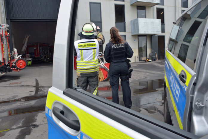 In Velbert-Langenberg brach ein Feuer in einer Küche aus. Foto: Polizei