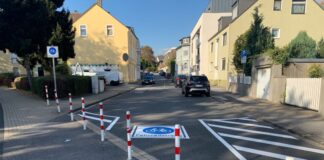 Die Schwarzbachstraße - eine weitere Fahrradstraße in der Stadt. Foto: Kreisstadt Mettmann