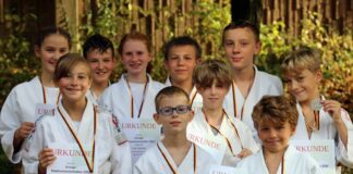 Die jungen Judoka von Mettmann-Sport waren in Solingen erfolgreich. Foto: ME-Sport