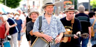 Kick’n’Rush - die Skiffle-Band aus der Partnerstadt Mansfield - kennt man in Heiligenhaus gut. Foto: Volkmann/Archiv