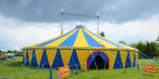 Der Circus Altano gastiert knapp über eine Woche in Velbert. Foto: Zirkus
