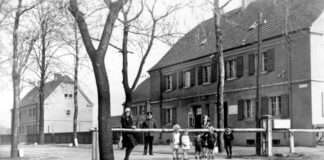 "Grenzgänger. Alltag in einem geteilten Land" lautet der Titel der Ausstellung. Foto: Elsner, Sammlung SHOS