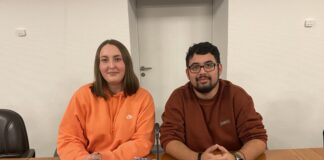 Jagoda Barszczak und Noah Wassenberg. Foto: Hans-Joachim Blißenbach/Stadt Velbert