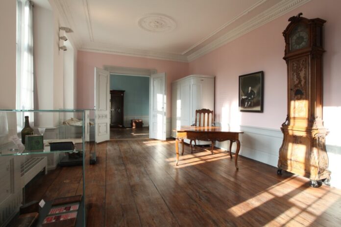 Das Arbeitszimmer im Herrenhaus in Cromford. Foto: LVR-Industriemuseum