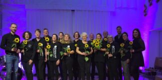 Die Musikfreunde nach der Veranstaltung. Foto: Verein