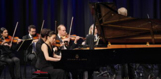 Die diesjährige Gewinnerin Yu-Chin Ho begeisterte mit ihrem Konzert, unterstützt von der Sinfonietta Ratingen, das Publikum. Foto: Stadt Ratingen