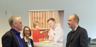 Der Bundestagsabgeordneten Klaus Wiener (r.) mit Birgitta Hagemann und Klaus Faulhaber-Birghan. Foto: Büro Wiener