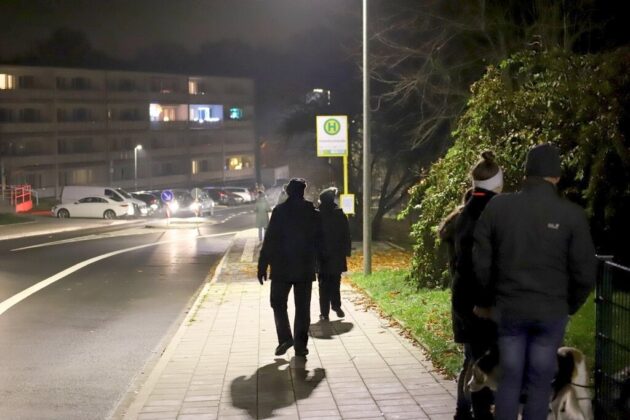 Lichterfahrt 2022 durch Velbert. Foto: André Volkmann