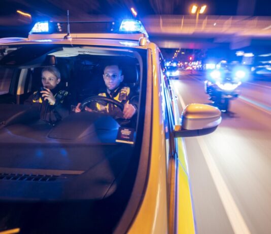 Einsatz für die Polizei im Stadtgebiet. Foto: Polizei/Symbolisch