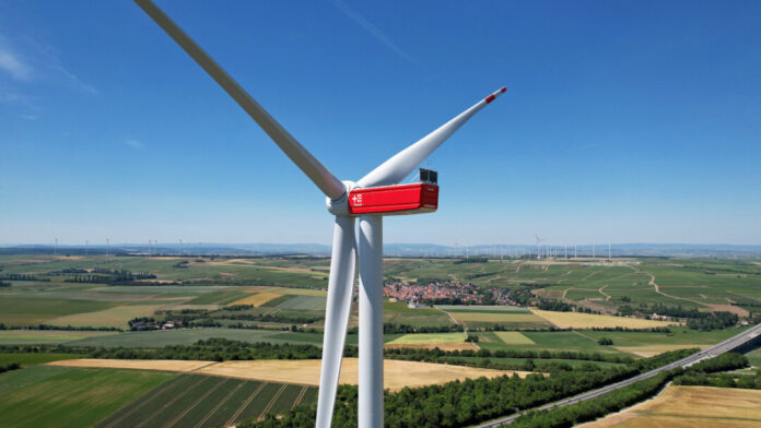 Der TEE-Windpark in Wahlheim. Foto: TEE