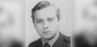 Der Polizist Adalbert Bach starb vor 30 Jahren. Foto: Polizei
