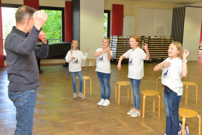 An St. Lambertus startet ein neuer Kinderchorkurs. Foto: Sebastian Sehr