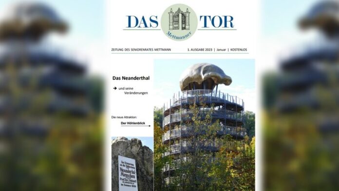 Unter anderem um das Neandertal geht es in der neuen Ausgabe der Seniorenzeitung. Bild: Seniorenrat