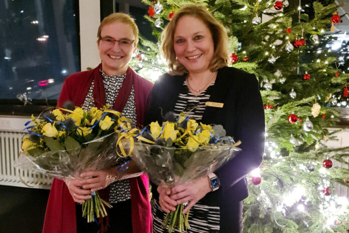 Dr. Wiebke Förster (r.) hat die Präsidentschaft an Doris Budde-Haldenwang übergeben. Foto: privat