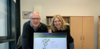 Kreisarchivar Joachim Schulz-Hönerlage und Historikerin Andrea Niewerth. Foto: Kreis ME