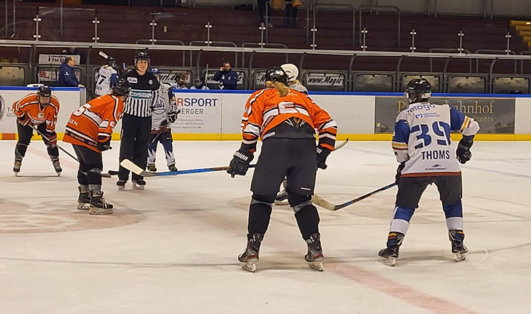 Mit einem 4:4 gingen die Damen der Ice Aliens aus der Partie. Foto: Ice Aliens