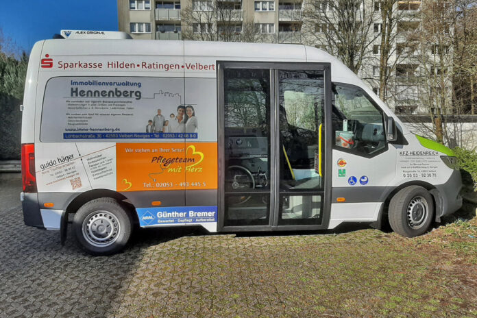 Ein Fahrzeug des Bürgerbusvereins Neviges/Tönisheide. Foto: privat